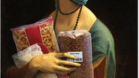 Pemerintah Ukraina tak lupa mengingatkan warganya untuk menyetok makanan di rumah. (Kementerian Budaya dan Informasi Ukraina)