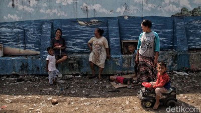 Foto Potret Warga Kampung Akuarium Kini