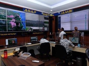 Polisi Tambah CCTV Pantau Karhutla di Jambi