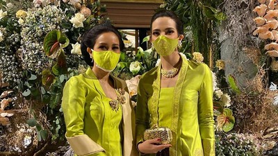 Foto: 8 Adu Gaya Artis Kondangan di Era New Normal