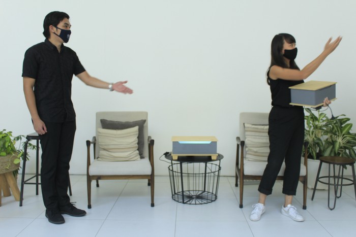 UJIN UVC Alat buatan pemuda Bandung untuk disinfeksi virus Corona.