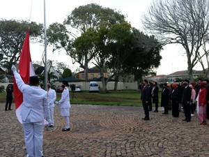 KJRI Cape Town Gelar Upacara-Cerdas Cermat Virtual Peringati HUT RI ke-75