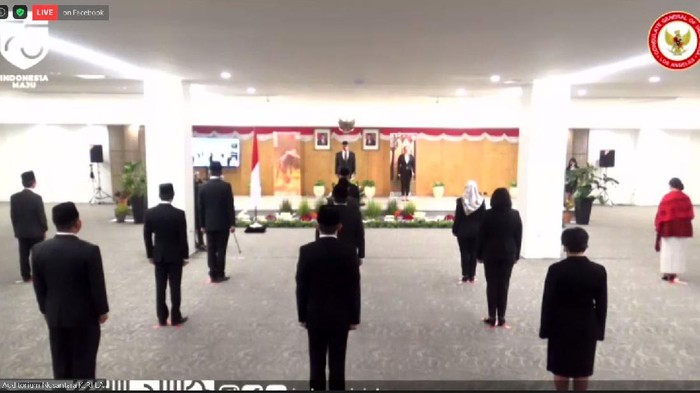 Upacara virtual KJRI Los Angeles