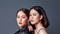 Zara Adhisty dan sang kakak, Hasyakyla Utami sama-sama mantan member JKT48. Foto: @zaraadhsty/ Istimewa
