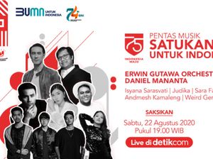 Live! Pentas Musik Satukan Energi Jadi Kado Istimewa Negeri