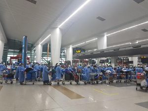 KBRI New Delhi Pulangkan 135 WNI Tertahan Lockdown di India