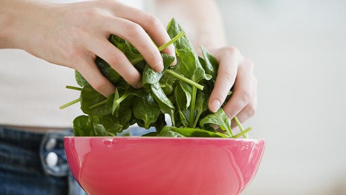Khasiat sayur bayam untuk menu sarapan