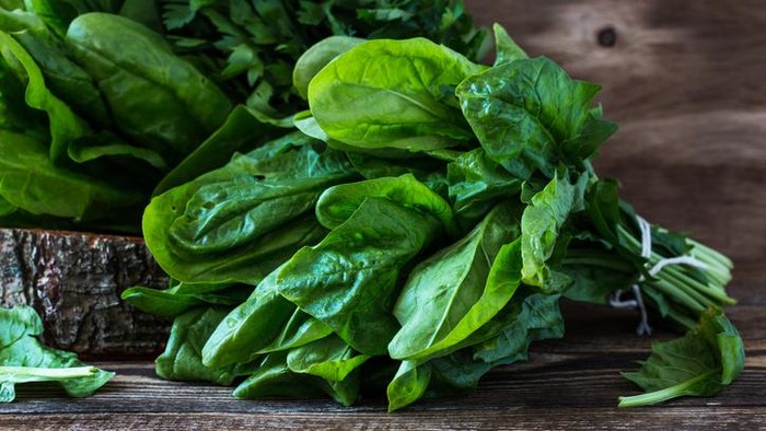 Khasiat sayur bayam untuk menu sarapan