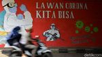 Mural Lawan COVID-19 Mejeng di Jakarta Timur