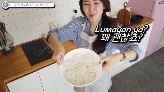Orang Korea bikin cireng