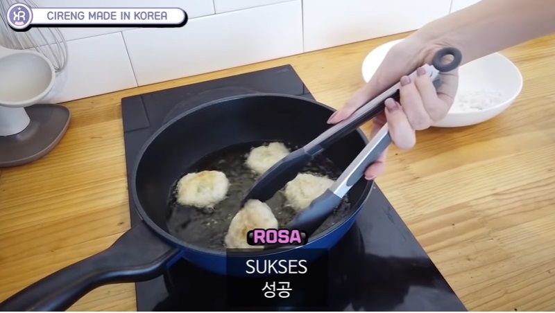 Orang Korea bikin cireng