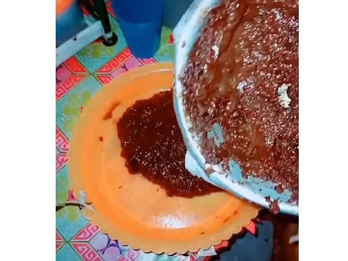 pamer istri masak brownies gagal