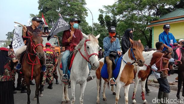 Peringatan Tahun Baru Islam di Medan, Sumut.