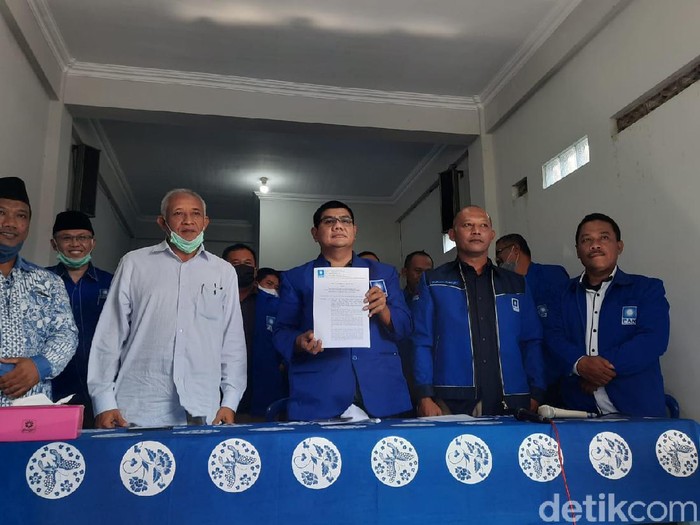 Plt Ketua DPD PAN Respati Agus Sasangka saat ditemui di Kantor DPD PAN Sleman, Kamis (20/8/2020).