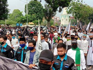 Massa Peringatan 1 Muharam di Medan Bubar, Lalu Lintas Dibuka Lagi
