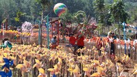 Objek Wisata ini berada di kawasan pegunungan di Kecamatan Cikancung, Kabupaten Bandung. Bisa ditempuh selama dua jam perjalanan dari pusat Kota Bandung (Wisma Putra/detikTravel)