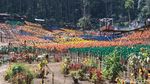 Foto: Taman Kincir Angin Warna-warni di Bandung