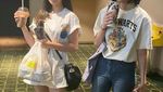 Intip Kemesraan Adhisty Zara dan Zaki Pohan saat Kulineran Bareng