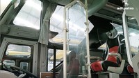 Makin aman, bus New Normal anti virus Corona ini juga menyekat setiap bangku demi menerapkan Physical Distancing. Foto: dok. Adiputro