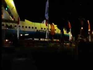 Pesawat N250 Gatotkaca Karya Habibie Nyaris Nyangkut di Tol Banyumanik