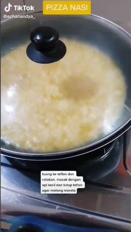 Resep pizza nasi