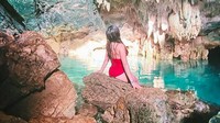 Ini dia salah satu pose seksi Salmafina. Foto: Instagram