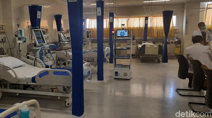 tempat tidur pasien rawat inap di rsu unair