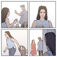 Ialah Damien, seorang seniman asal Swiss yang membuat komik dari meme terkenal distracted boyfriend. Foto: Instagram/@unfinstory via Boredpanda
