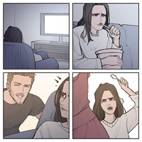 Ialah Damien, seorang seniman asal Swiss yang membuat komik dari meme terkenal distracted boyfriend. Foto: Instagram/@unfinstory via Boredpanda