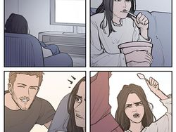 Meme Cowok Gagal Fokus Dibikin Komik, Jadi Romantis dan Kocak!