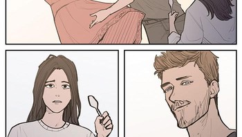 Dan ternyata... gaunnya untuk sang kekasih! Foto: Instagram/@unfinstory via Boredpanda