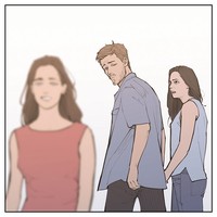 Ialah Damien, seorang seniman asal Swiss yang membuat komik dari meme terkenal distracted boyfriend. Foto: Instagram/@unfinstory via Boredpanda
