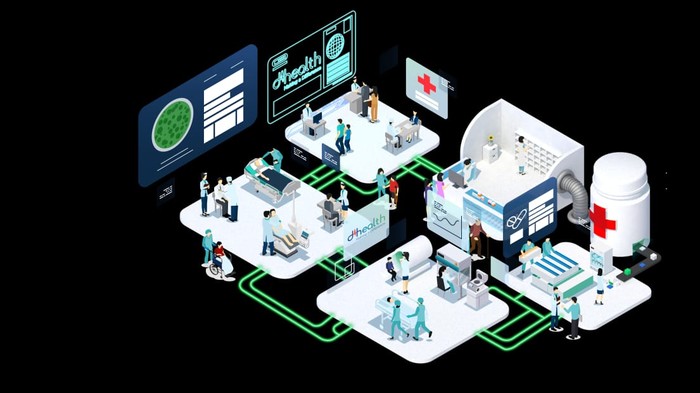 Pemanfaatan teknologi big data dan artificial intelligence (AI) bisa membuat rumah sakit pintar yang dapat mengatasi permasalahan kesehatan di Indonesia, seperti pandemi COVID-19 yang saat ini terjadi, salah satunya menggunakan teknologi DHealth.