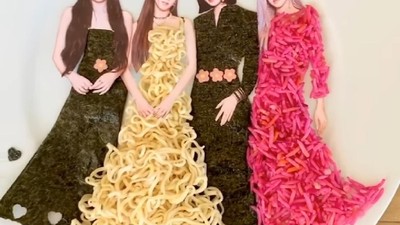 Cantiknya Taylor Swift hingga Beyonce Pakai Gaun dari Makanan