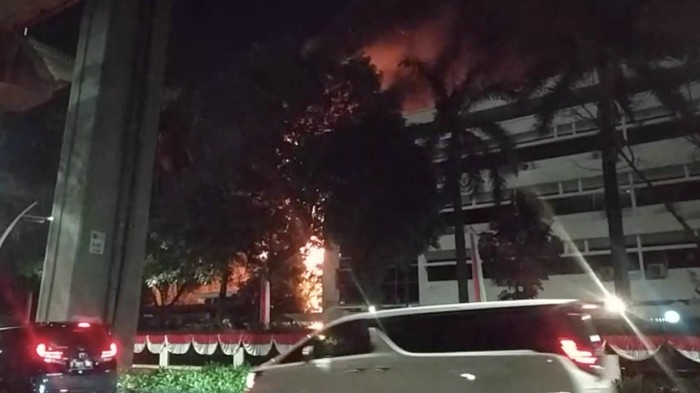 Gedung Kejaksaan Agung Terbakar, Sabtu (22/8/2020) malam
