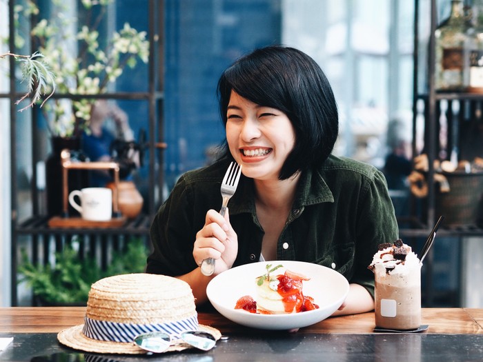 Ilustrasi makan