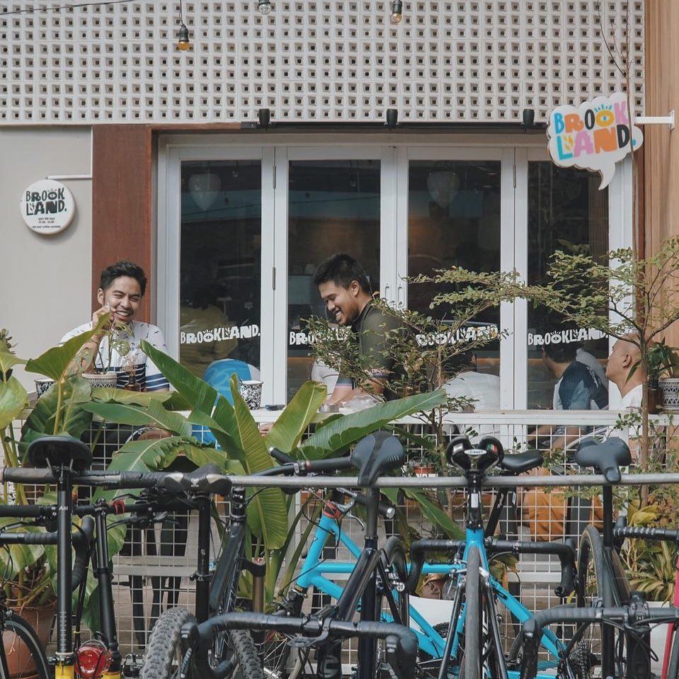 Kafe bertema sepeda di Jakarta