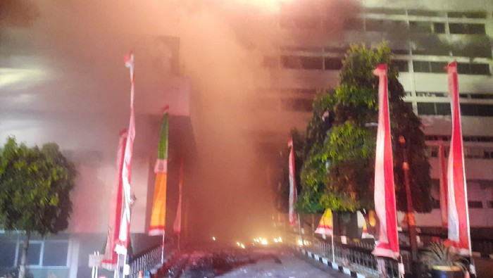 Kebakaran di Gedung Kejaksaan Agung RI