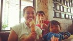 Bu Tejo Tilik Doyan Makan Gelato, Ini Buktinya!