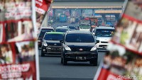 Tidak ada antrean yang berarti, baik di exit tol maupun di jalur alteri menuju Sumedang atau Tasikmalaya dan Garut.