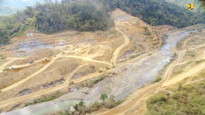 Lagi Dibangun, Ini Penjaga Lumbung Pangan di NTB