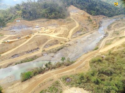 Lagi Dibangun, Ini Penjaga Lumbung Pangan di NTB