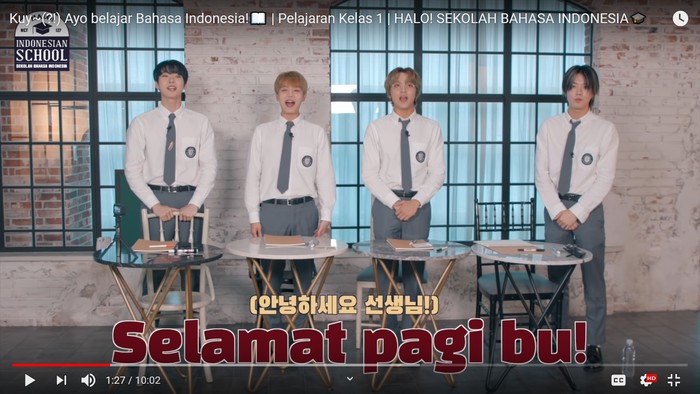NCT Jadi Anak SMA Indonesia, Pakai Seragam Putih Abu-abu