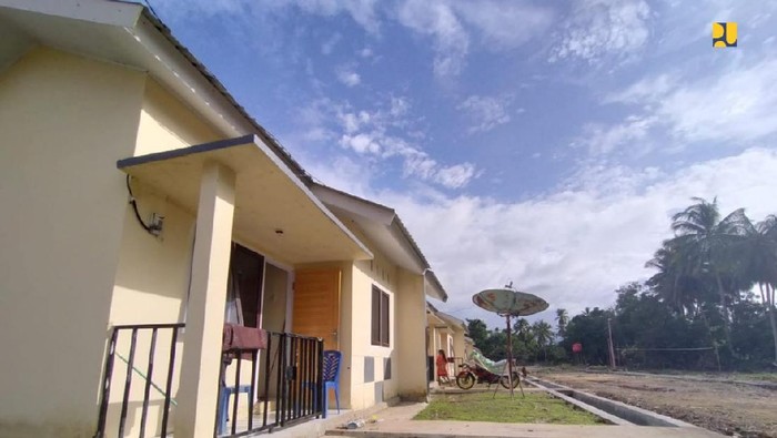 Penampakan rumah khusus nelayan