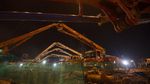 Potret Pengecoran Volume Besar di Proyek JIS