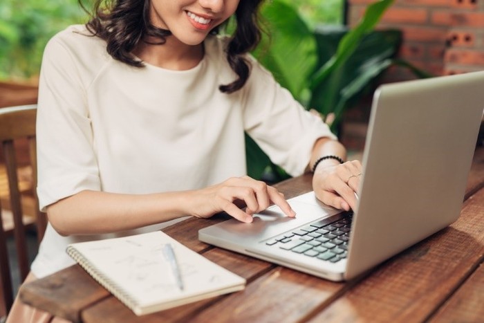 Pengguna laptop