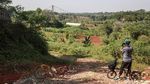 Potret Jembatan Gantung di Ujung Jawa Barat