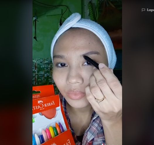 Tutorial makeup pakai bahan makanan