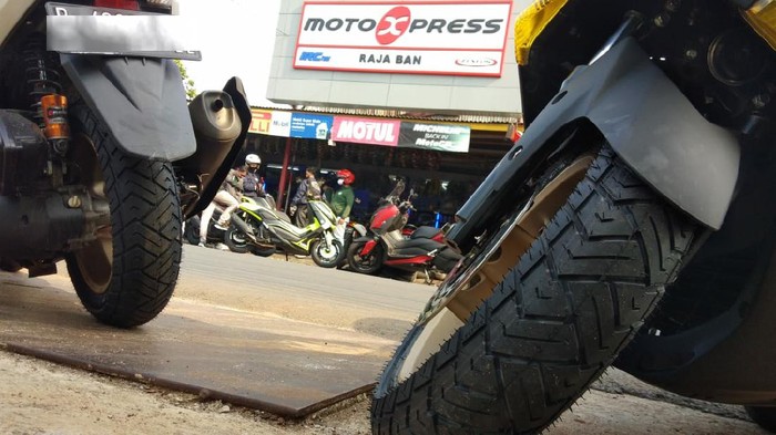 Ban Nmax buatan Indonesia jadi incaran bikers luar negeri