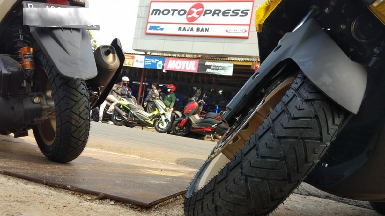 Ban Nmax buatan Indonesia jadi incaran bikers luar negeri Ban Nmax buatan Indonesia jadi incaran bikers luar negeri